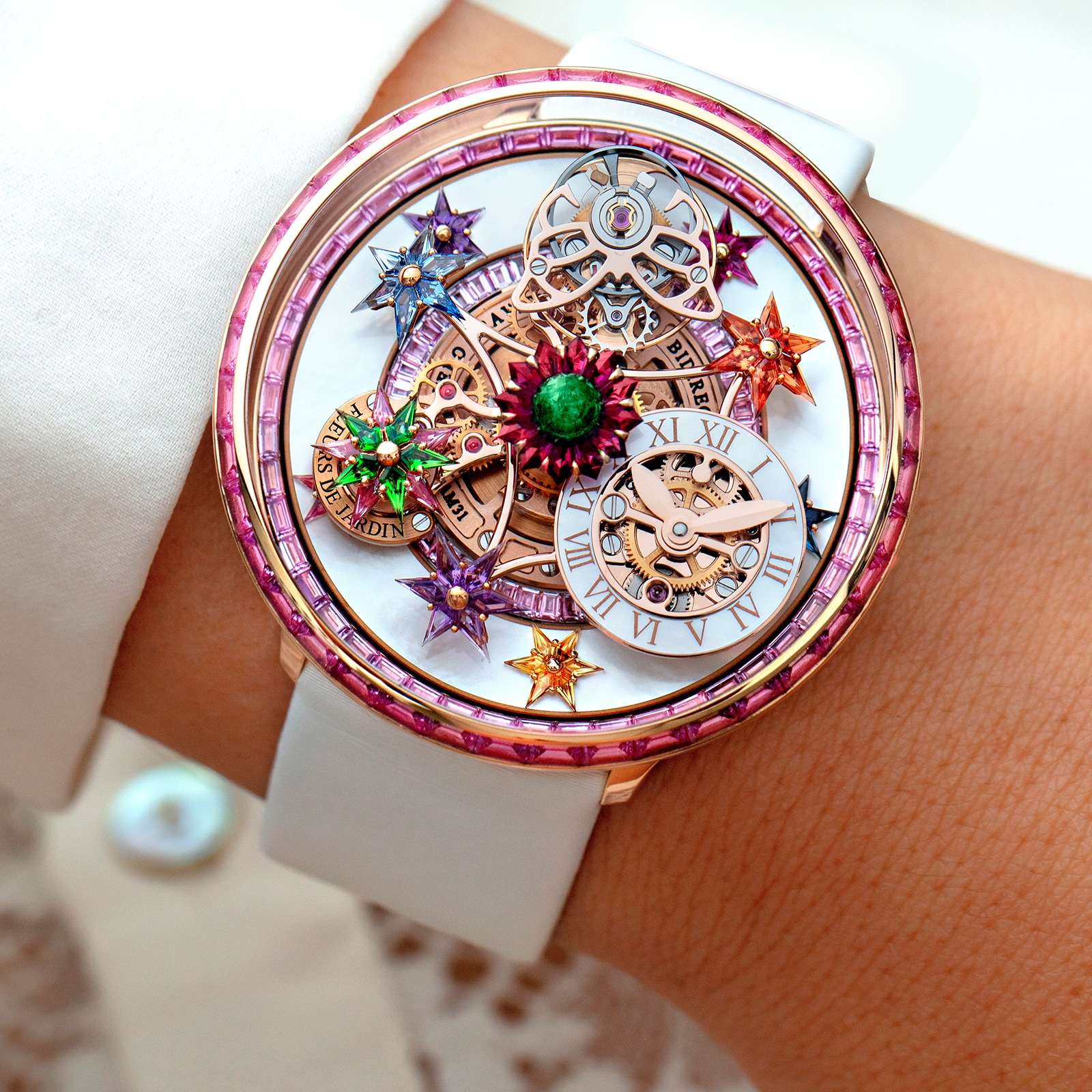 Jacob & Co Fleurs De Jardin Pink Sapphires